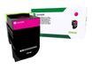 Lexmark 802S - magenta - cartouche laser d'origine