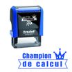 Trodat - Tampon prêt à l'emploi "Champion de calcul"