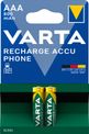 VARTA Accu power - 2 piles alcalines rechargeables - AAA LR03
