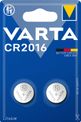 VARTA CR2016 - 2 piles boutons - 3V