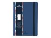 Oberthur Carmen - Carnet de notes A6 - bleu azur