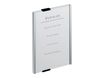 Durable Info Sign - Plaque de porte personnalisable - A4 portrait