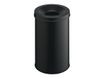 Durable - Corbeille à papier anti-feu avec étouffoir 30L - Noir