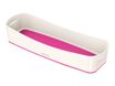 Leitz MyBox - Boîte de rangement format long - blanc/rose