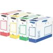 Bankers Box Heavy Duty A4+ - 8 boîtes archives - dos 10 cm - couleurs assorties - Fellowes