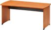 Bureau JAZZ+ - 160 cm - Pieds panneaux - Aulne