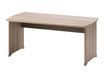 Bureau JAZZ+ - 160 cm - Pieds panneaux - Chêne gris