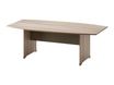 Table de réunion tonneau JAZZ+ - 204 cm - Chêne gris