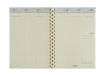 Recharge d'agenda Bretime - 1 semaine sur 2 pages - 14,8 x 21 cm - Brepols