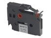 Ruban d'impression compatible Brother TZe131 - 1 rouleau (12 mm x 8 m) - fond transparent écriture noire - Switch