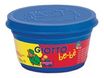 GIOTTO be-bè- pâte à modeler- 4 pots rouge, jaune, blanc et cyan- 100gr