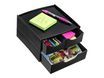 CEP First - Mini module de classement - 2 petits/1 grand tiroirs noir