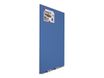 Rocada by CEP - Tableau blanc sans cadre - 75 x 115 cm - bleu