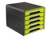 CEP Gloss - Module de classement 5 tiroirs - noir glossy