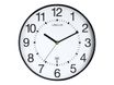 Unilux - Horloge Wave - mécanisme radio pilotée - 30 cm - noir