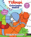 T'choupi coloriages malins - lettres et nombres magiques - maternelle PS 3-4 ans