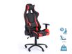 Fauteuil gamer SPORTING - accoudoirs réglables - noir et rouge