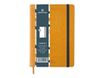 Oberthur Carmen - Carnet de notes souple A6 - ligné - moutarde