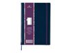 Oberthur Carmen - Carnet de notes souple A5 - uni - bleu