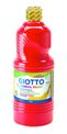 Giotto School - Gouache ultra lavable - rouge - bouteille de 250 ml