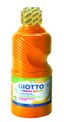 Giotto School - Gouache ultra lavable - orange - bouteille de 250 ml