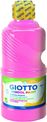 Giotto School - Gouache ultra lavable - rose- bouteille de 250 ml