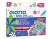GIOTTO DECOR Textile - 6 Feutres - spécial textile