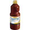 Giotto School - Gouache ultra lavable - marron - bouteille d'1 L