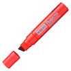 Pentel PEN N50 XL - Marqueur permanent - pointe biseau large - rouge