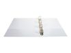Exacompta Kreacover - Classeur à anneaux personnalisable - Dos 50 mm - A4 Maxi - blanc - 2 pochettes extérieures