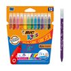 BIC Kids Couleur - 12 Feutres format spécial