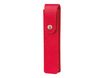 Oberthur Miss - Étui simple pour stylo - rouge grainé