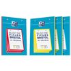 Oxford - Pack de 30 Fiches Bristol - A5 - petits carreaux - perforées - 4 couleurs disponibles selon stock du magasin