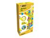 BIC Highlighter Flex - Pack de 12 surligneurs - jaune