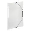 Viquel Propyglass - Chemise polypro à rabats - A4 - transparent - étiquette sur la tranche