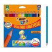 BIC Kids Evolution Ecolutions - 24 Crayons de couleur