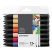 ProMarker - Pack de 13 marqueurs double pointe - manga expansion pack 1