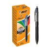 BIC 4 Couleurs Grip Pro - 12 Stylos à bille 4 couleurs