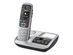Gigaset E560A - téléphone sans fil - avec répondeur - argent