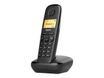 Gigaset AL170A - téléphone sans fil - avec répondeur - noir