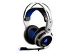 THE G-LAB KORP200 - Casque gamer filaire avec micro - noir/gris