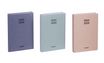 Agenda Raw - 1 semaine sur 2 pages - 12 x 17,5 cm - 3 couleurs disponibles - Brepols