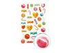 Maildor - 1 feuille gommettes kawai bonbons