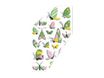 Maildor - 1 feuille gommettes papillon