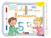 Livres-ardoises - Mes chiffres rugueux Montessori - 3 à 6 ans - editions bordas 2019