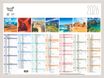 Quo Vadis - Calendrier Fantaisie - 13 mois - 55 X 40,5 cm - Terre