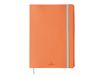Oberthur Carmen - Carnet de notes souple A5 - ligné - 200 pages - corail