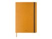 Oberthur Carmen - Carnet de notes souple A5 - uni - moutarde