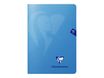 Clairefontaine Mimesys - Carnet polypro 15 x 21 cm - 96 pages - petits carreaux (5x5 mm) - disponible dans différentes couleurs