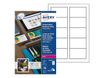 Avery - Papier pour 250 cartes de visite 85 x 54 mm - 270 g/m² - 25 feuilles - impression laser